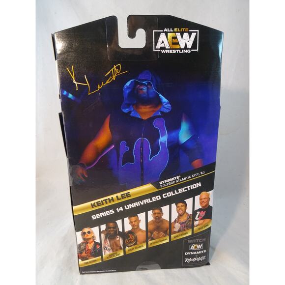 AEW Unrivaled Series 14 Keith Lee Action Figure #125 New Sealed VGC - Picture 4 of 9